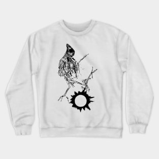 Little Bird (black) Crewneck Sweatshirt